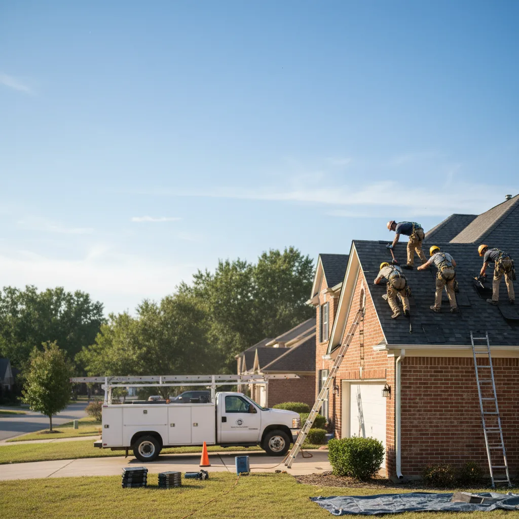 Roof Repair in Montgomery Village